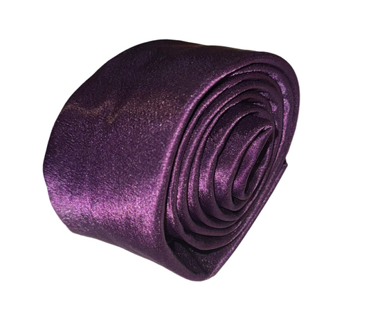 Plum Silk Tie