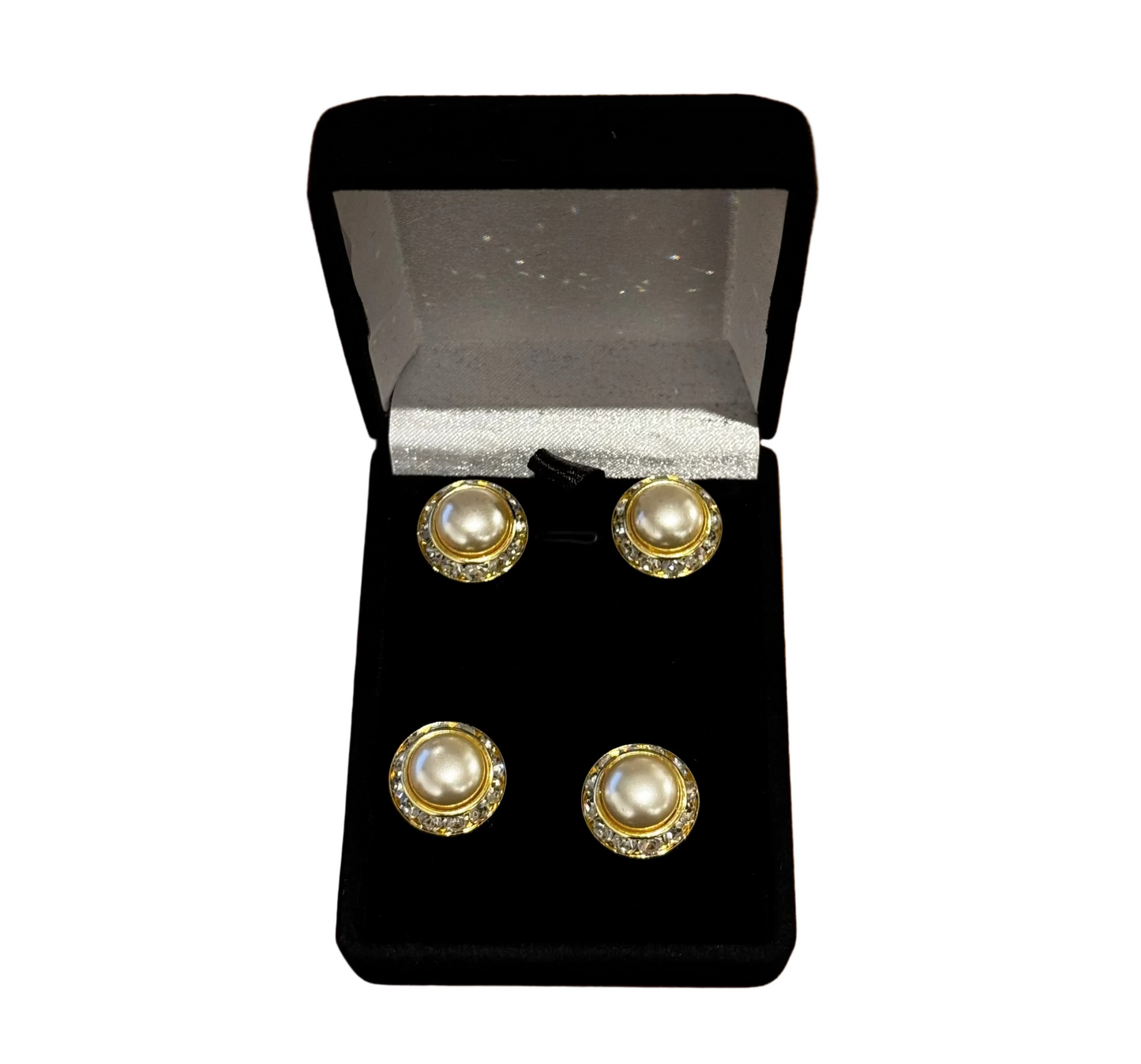 New, 4-piece, Crystal Magnet Set