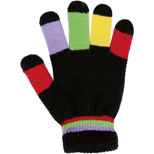 HKM Kids Rainbow Magic Grip Knit Gloves