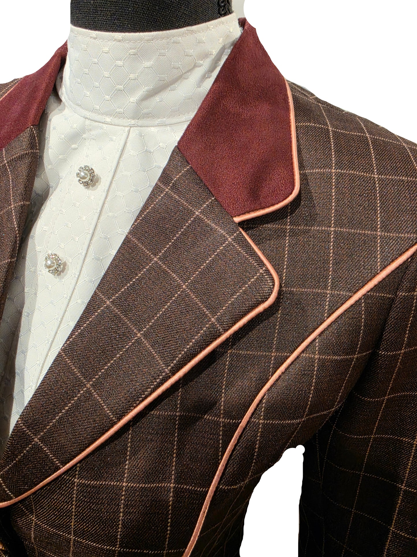 New, MTC, Burgundy and Pink Hunt Coat