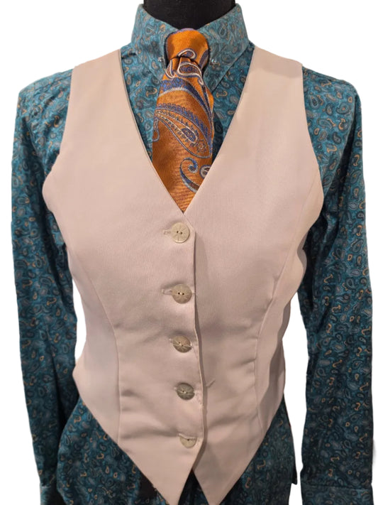 Custom, White Vest