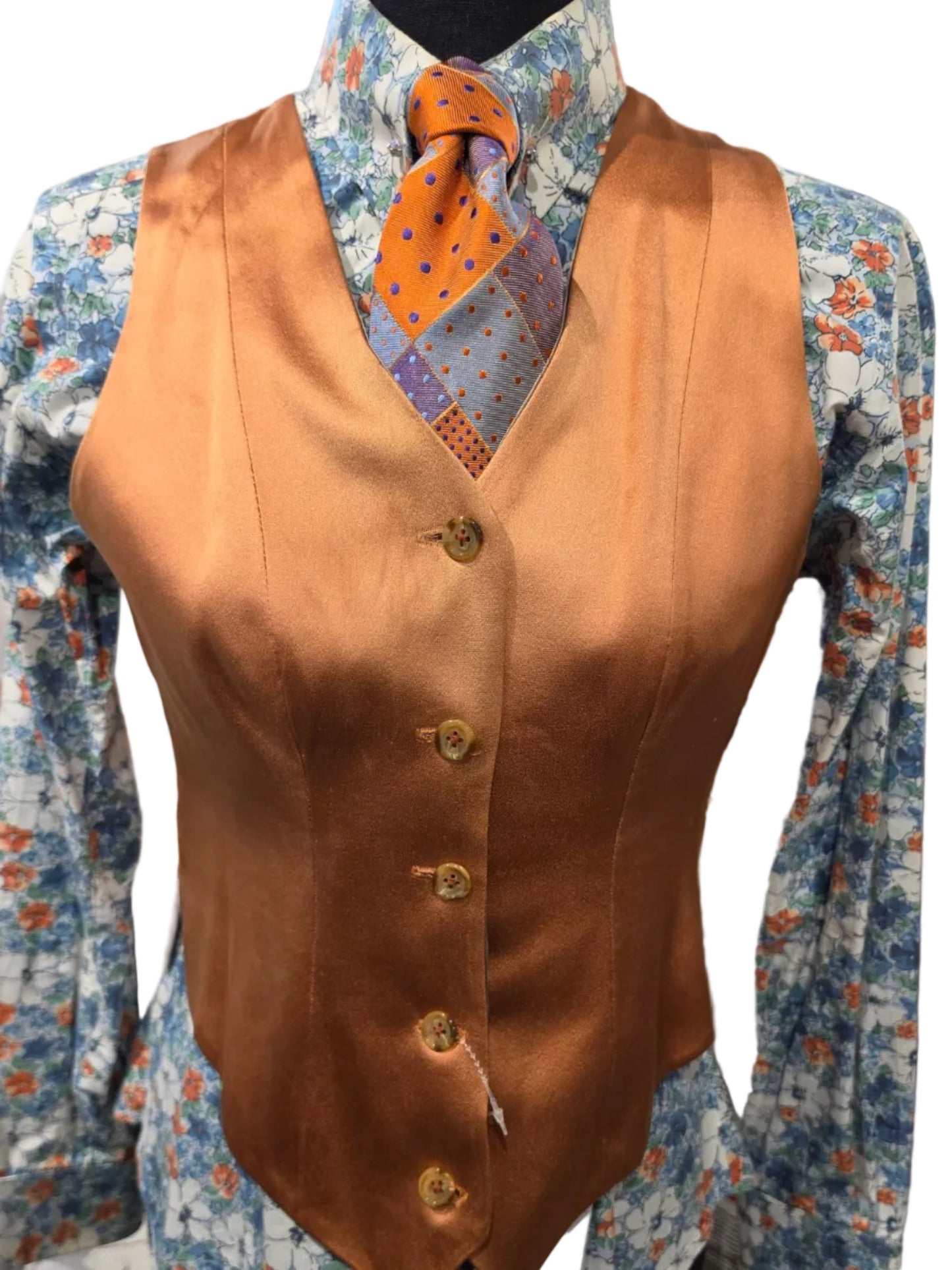 Custom, Burnt Orange Vest