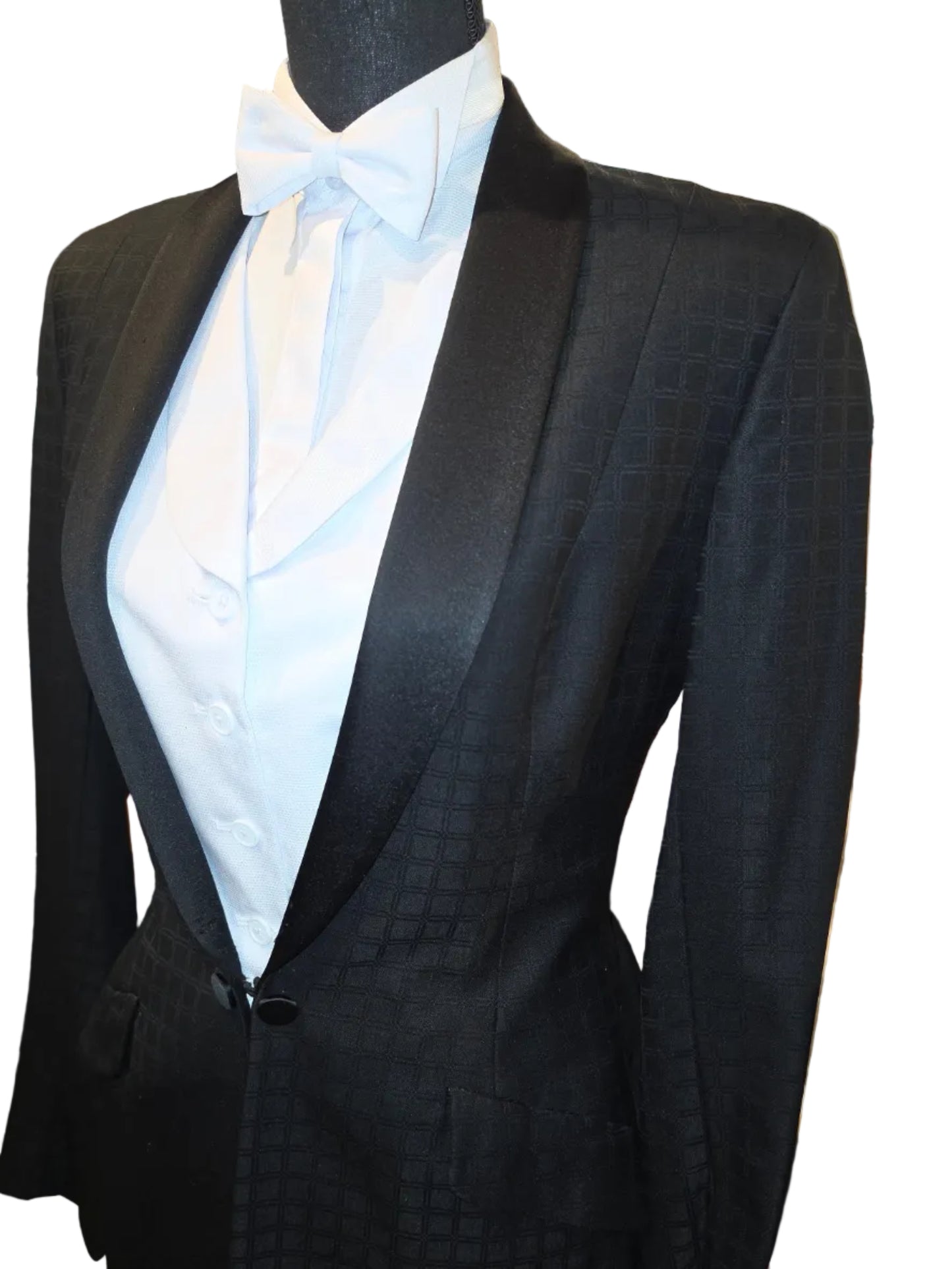 Custom, Black Checkered Formal