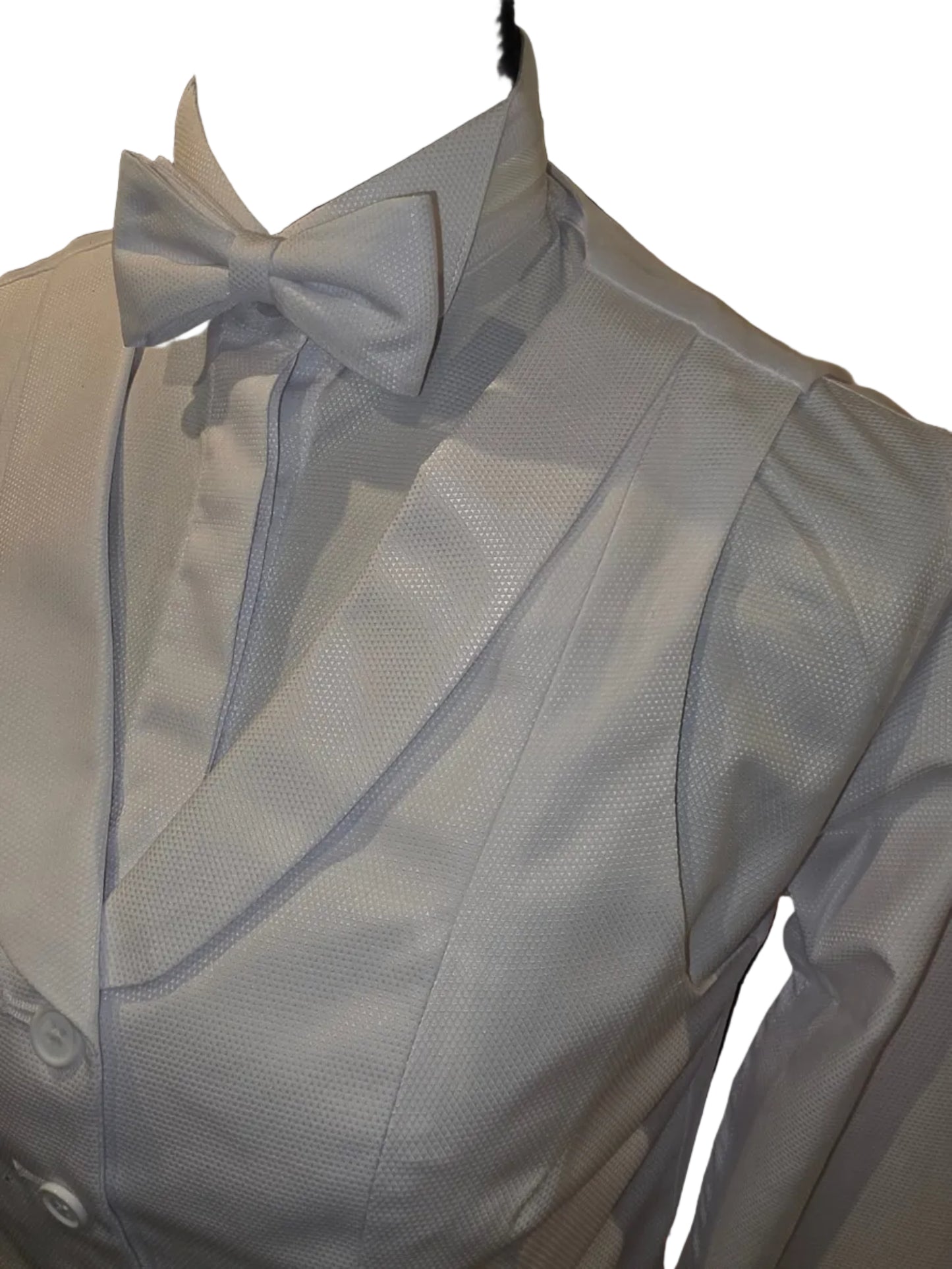 New, MTC White Cotton Ladies Formal Vest