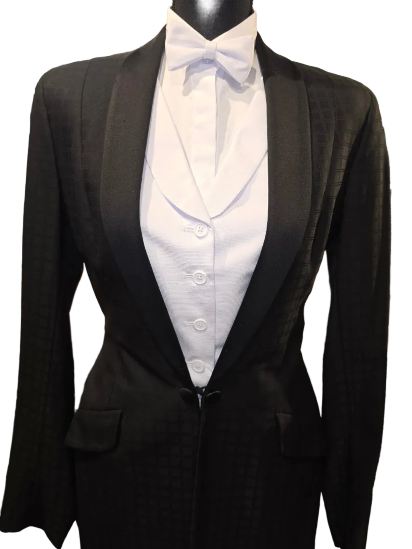 Custom, Black Checkered Formal