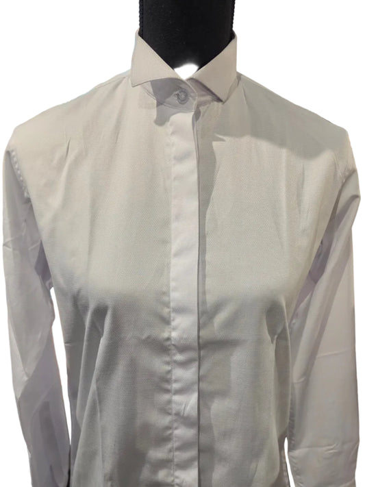 New, MTC White Cotton Formal Shirt