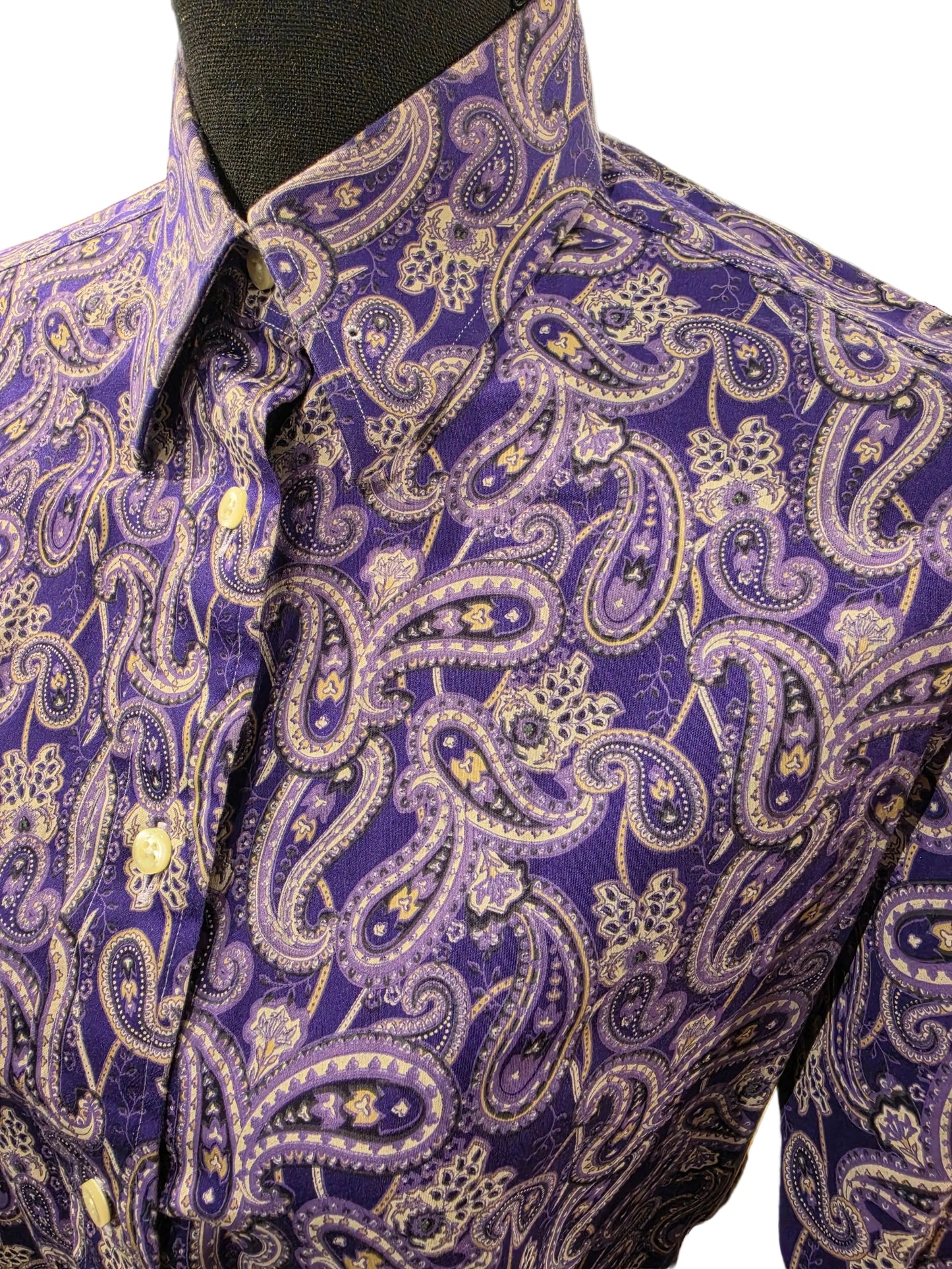 SGA, Purple Paisley Shirt