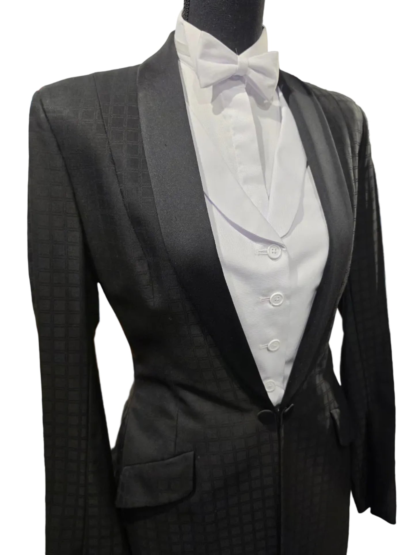 Custom, Black Checkered Formal