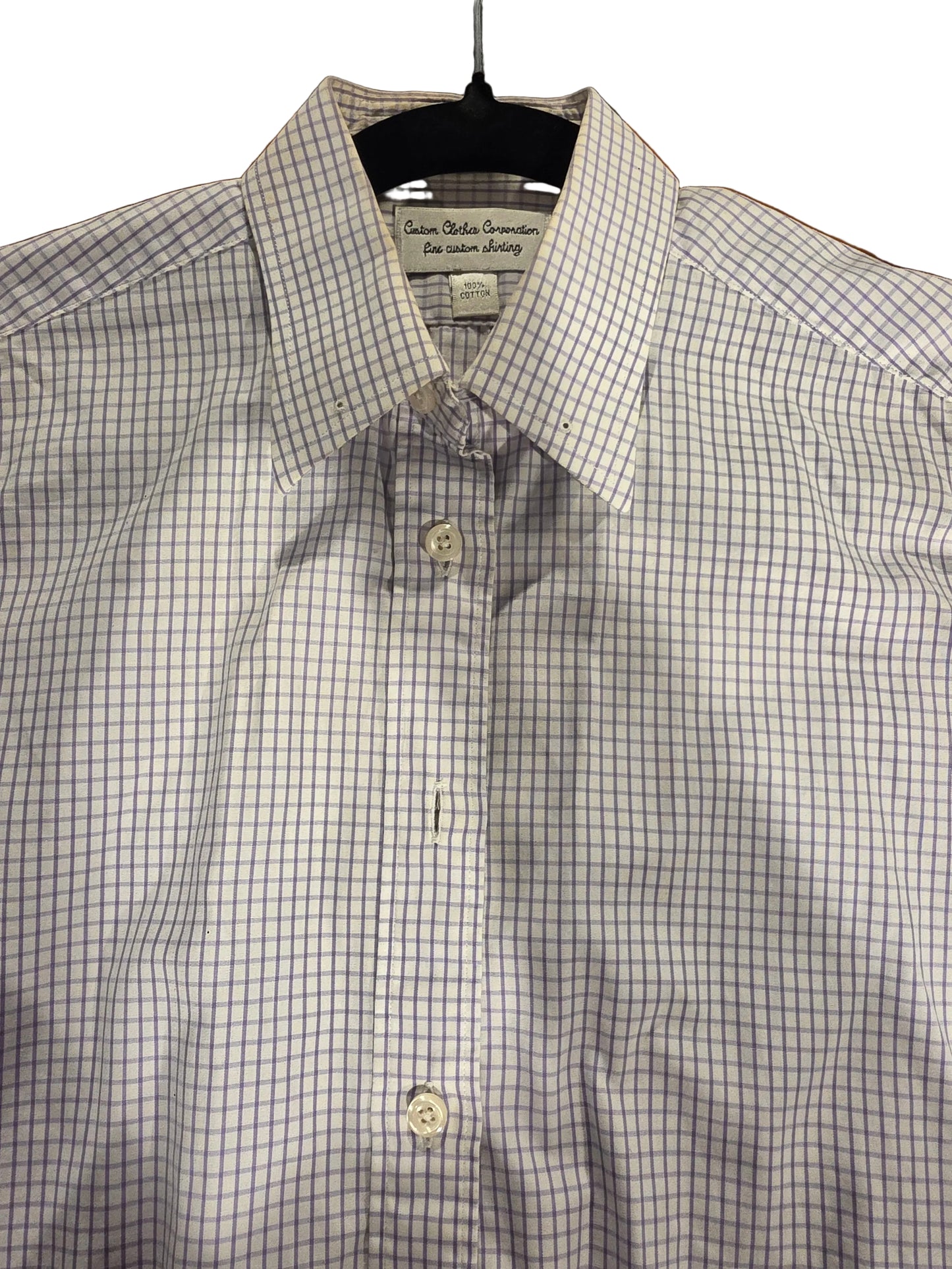 CCC, Purple Check Shirt