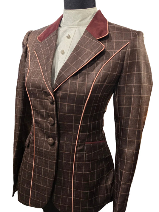 New, MTC, Burgundy and Pink Hunt Coat