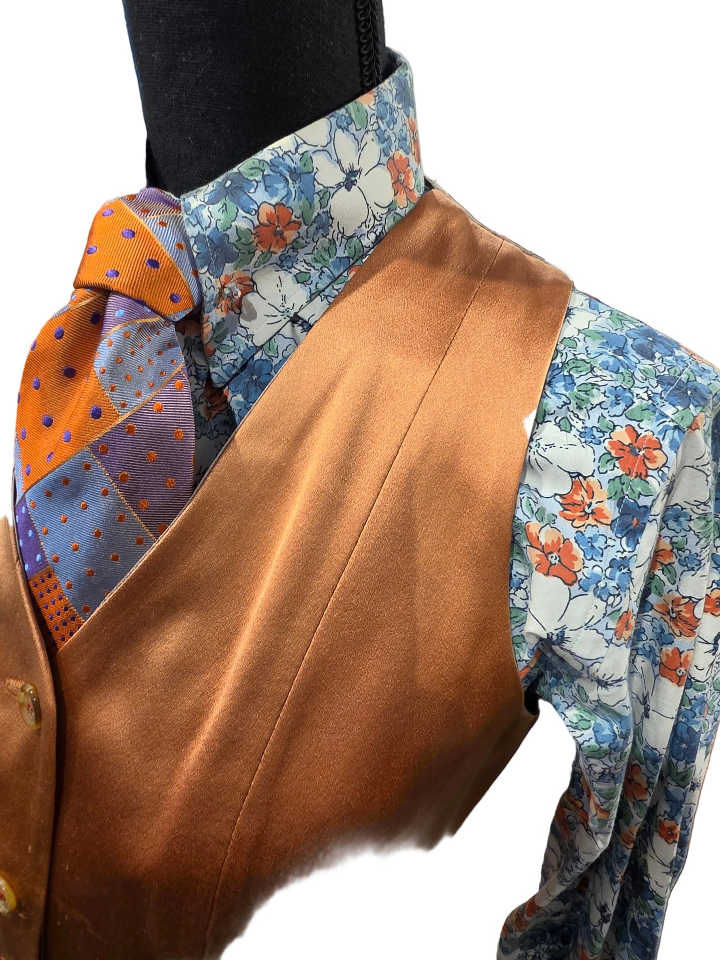 Custom, Burnt Orange Vest