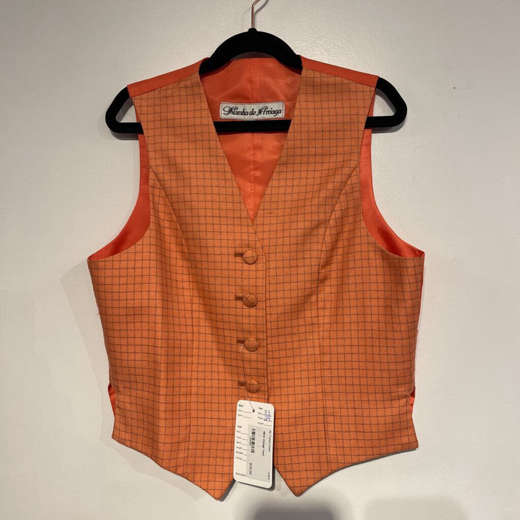 Marsha De Arriaga Orange Vest