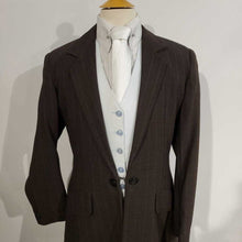 MDA Custom Brown Three Piece Suit