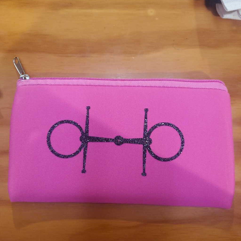 Pink Neoprene Zip Bags