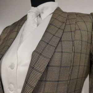 Black Houndstooth and Windowpane Daycoat