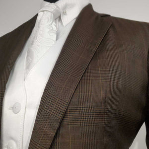 Brown Checkered Daycoat