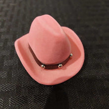 Load image into Gallery viewer, Pink Horseshoe Earrings W/ Cowboy Box
