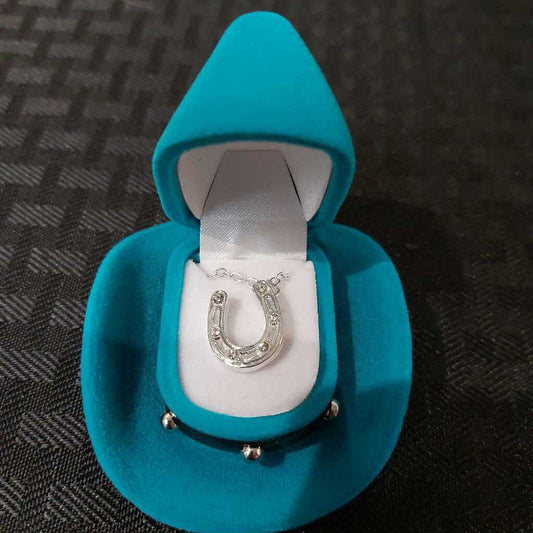 Silver Horseshoe Necklace