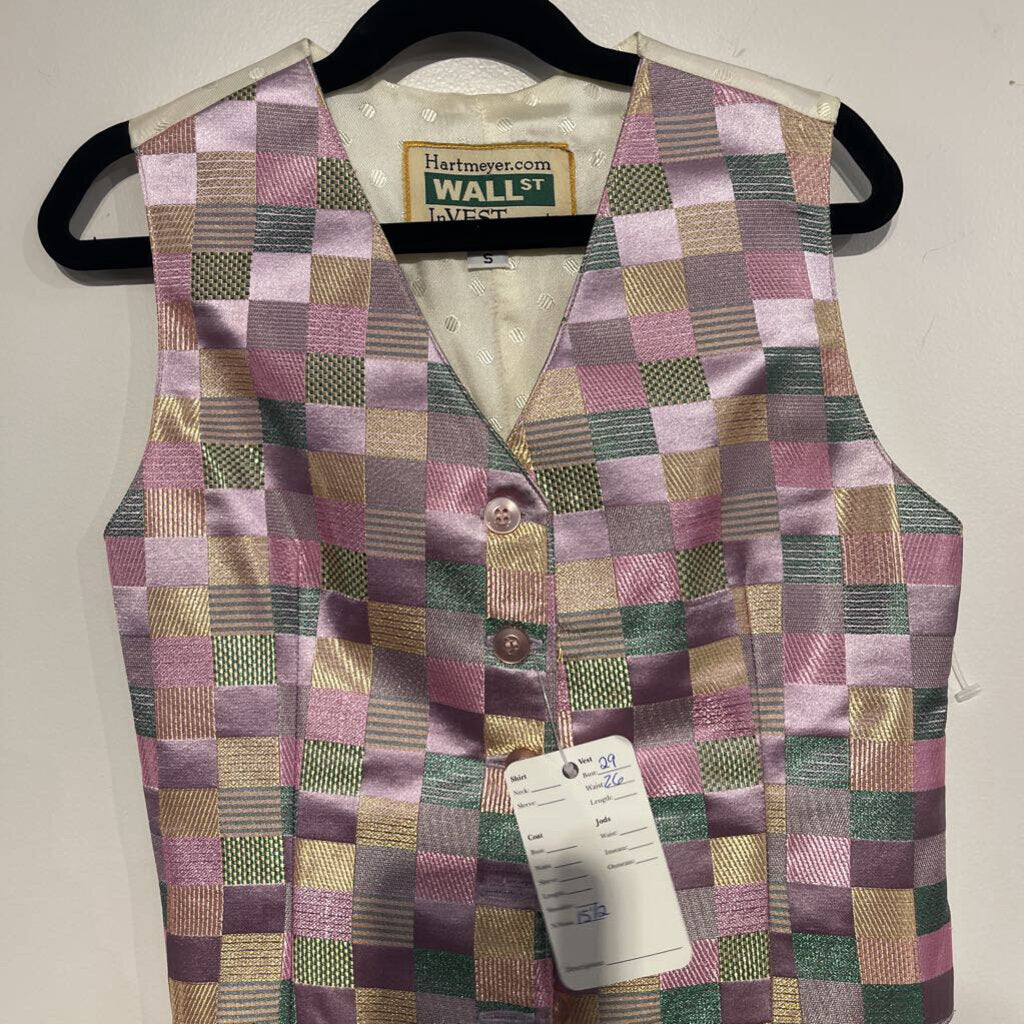 Hartmeyer Multi Plaid Vest