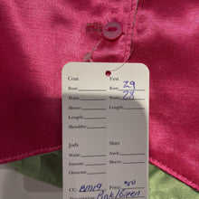 Hot Pink and Green Reversible Vest