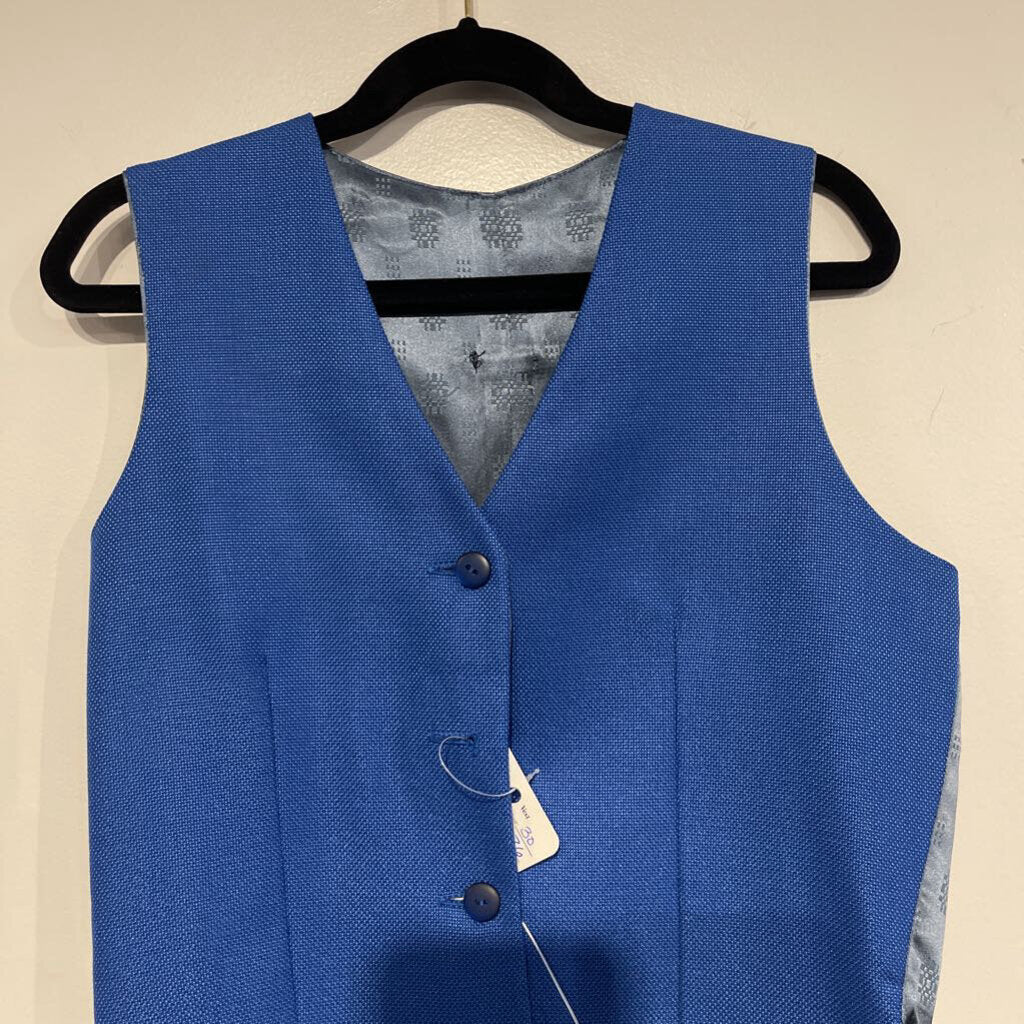 Custom Royal Blue Vest