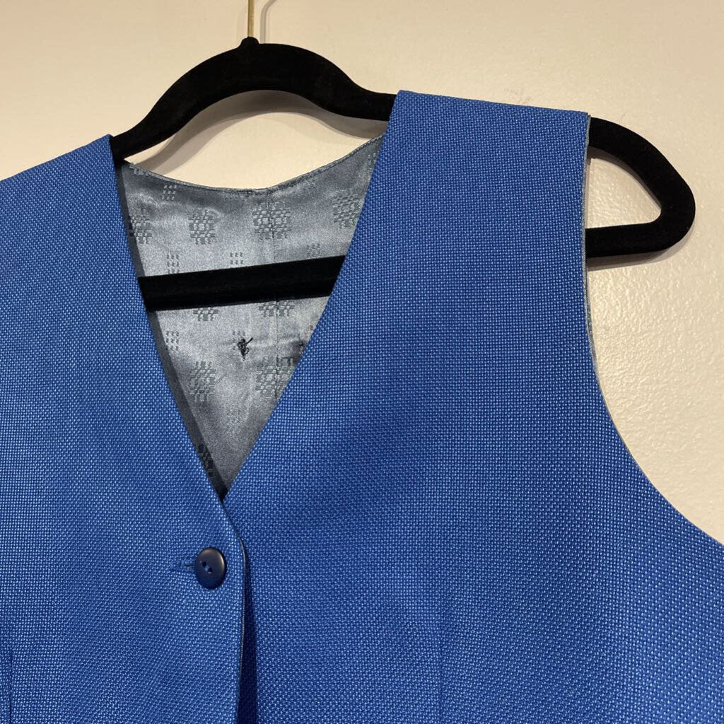 Custom Royal Blue Vest