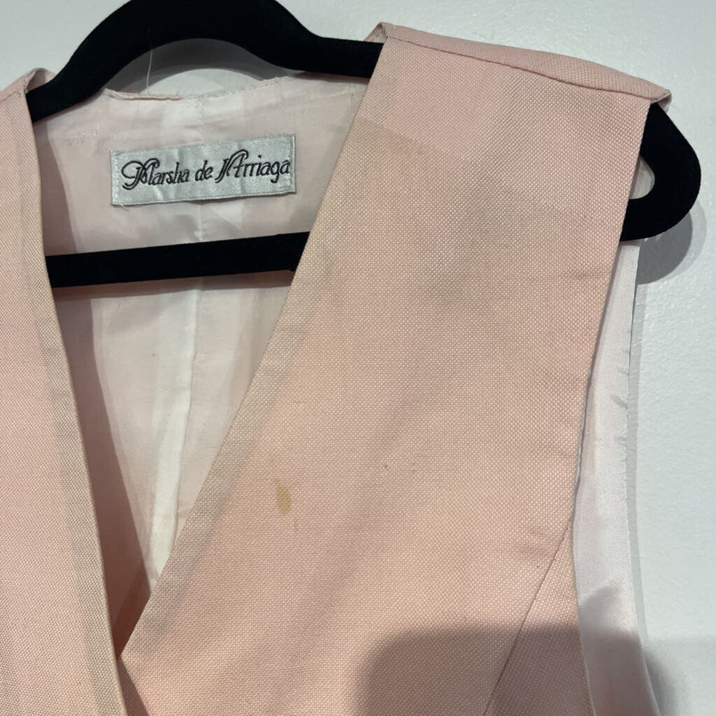 Marsha De Arriaga Light Pink Vest