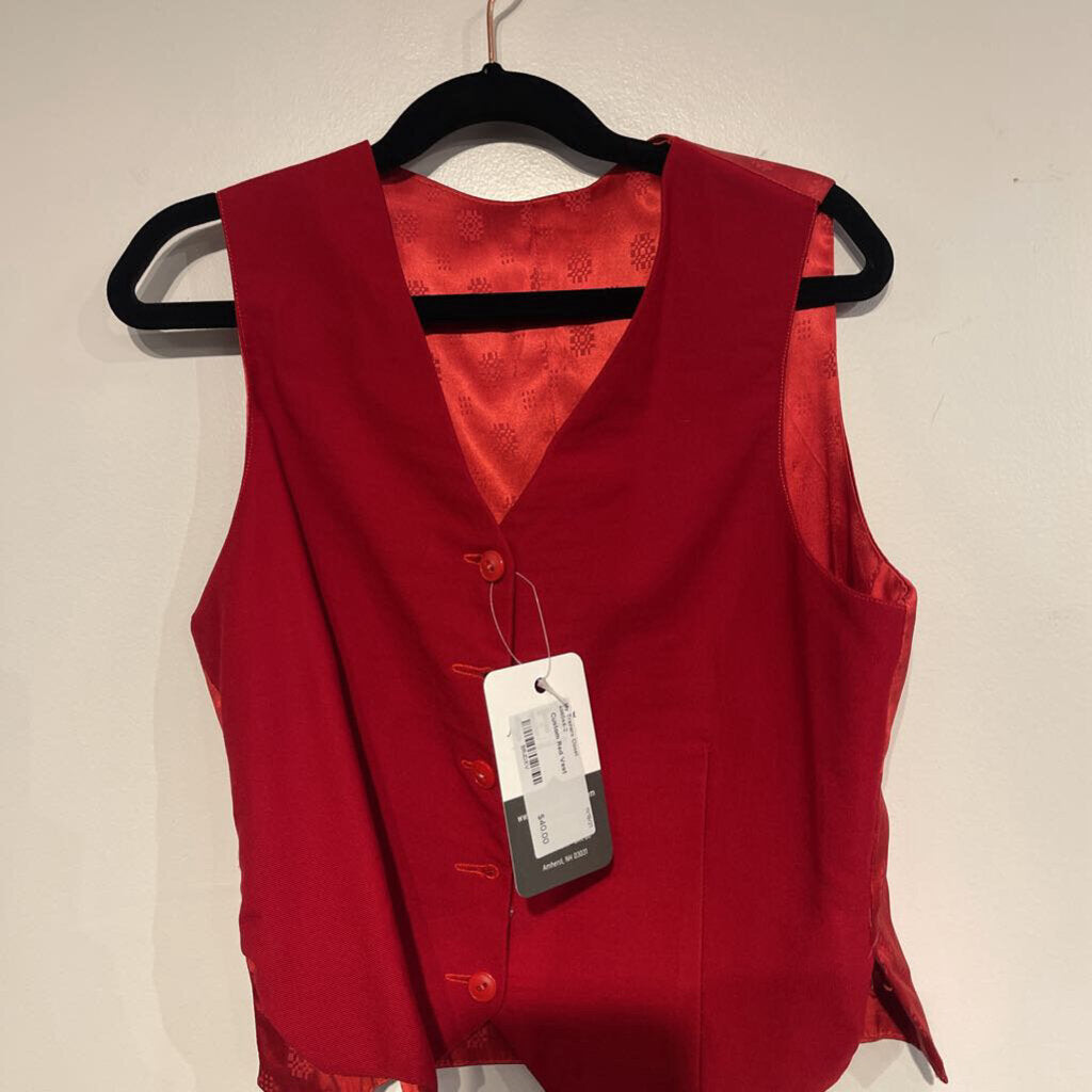 Custom Red Vest
