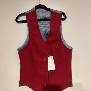 Reversible Red and Grey Vest