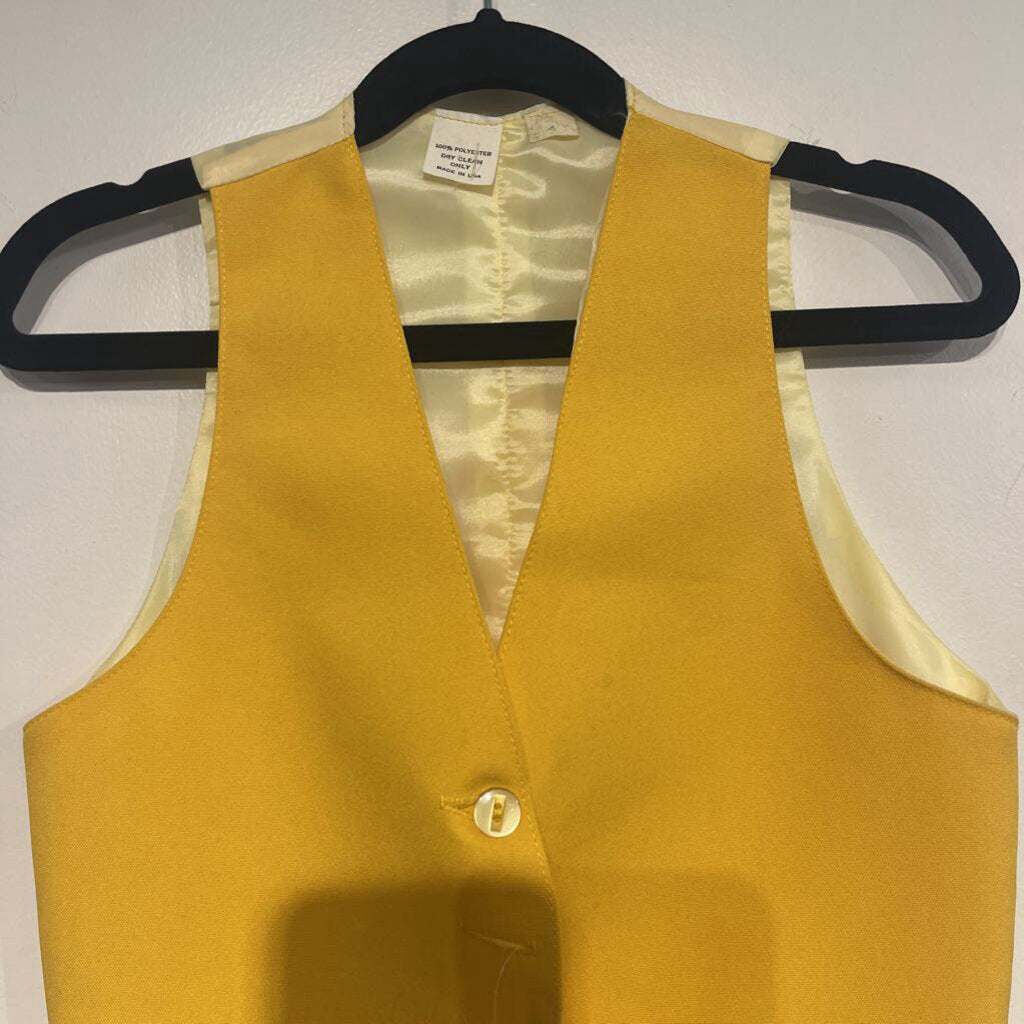 Yellow Poly Vest