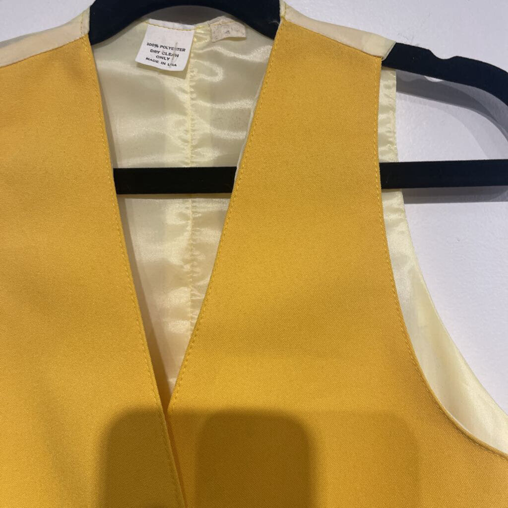 Yellow Poly Vest