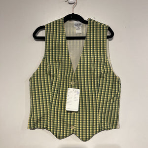 Reed Hill Green Checkered Vest