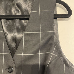 Carl Meyers Black Windowpane Vest