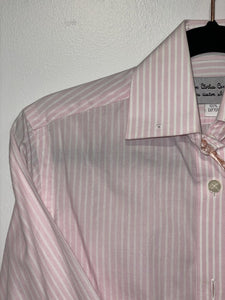Pink and White Stripe Kids Shirt