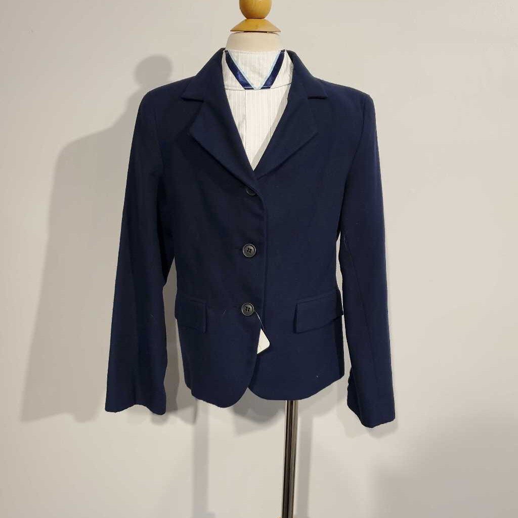 Navy Hunt Coat Kids 8R