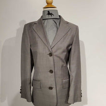 Load image into Gallery viewer, New Wellington Grey Checkered Hunt Coat Kids 10R
