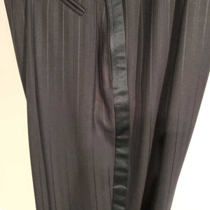 Carl Meyers Navy Striped Formal Jods with Suede(27W, 34 1/2INS)