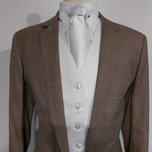 Load image into Gallery viewer, Saddleseat Connection Taupe and Blue Windowpane Boys Suit
