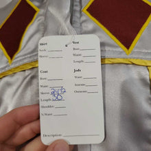 White and Maroon Road Silks