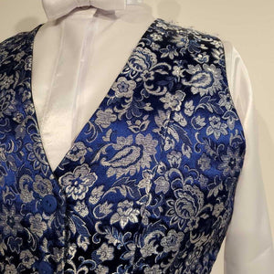 Custom Royal Blue Formal Vest