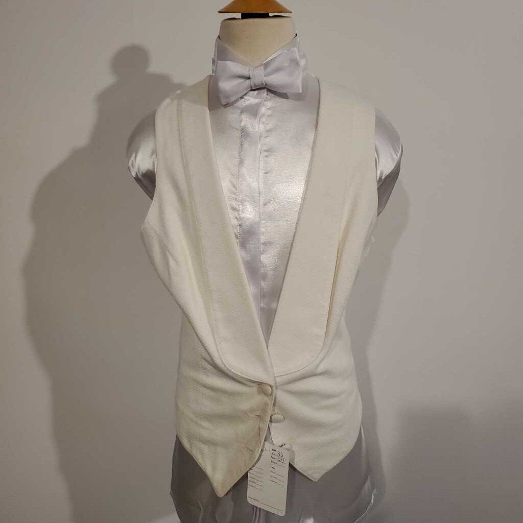 Carl Meyers White Formal Vest