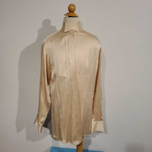 Load image into Gallery viewer, MDA Tan Satin Formal Shirt
