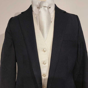Becker Brothers Boy's Navy Striped Suit