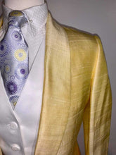 Load image into Gallery viewer, DeRegnaucourt Yellow Silk Daycoat
