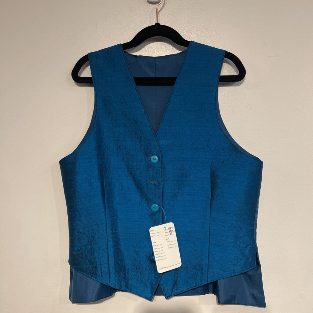 Consigned BRB Teal Vest