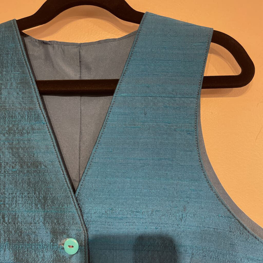 Consigned BRB Teal Vest