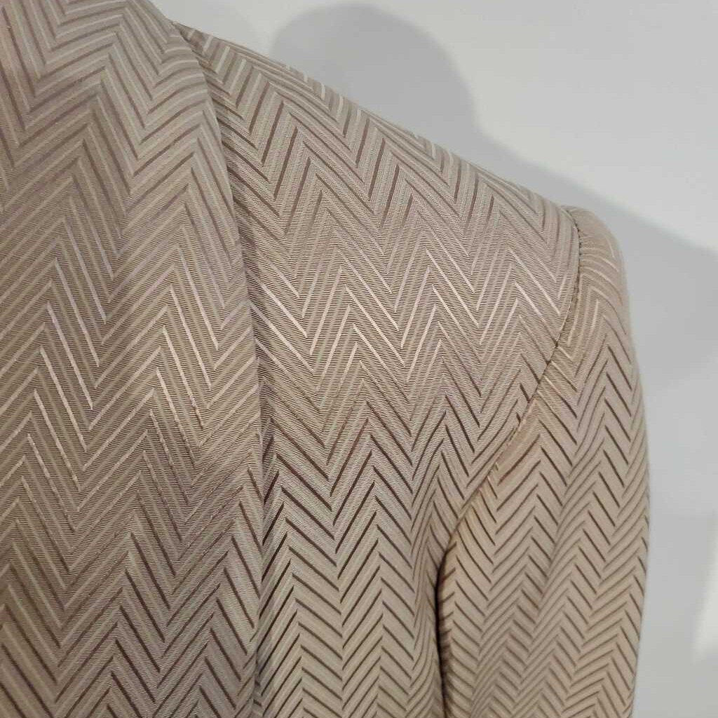 Rose Gold Herringbone Daycoat