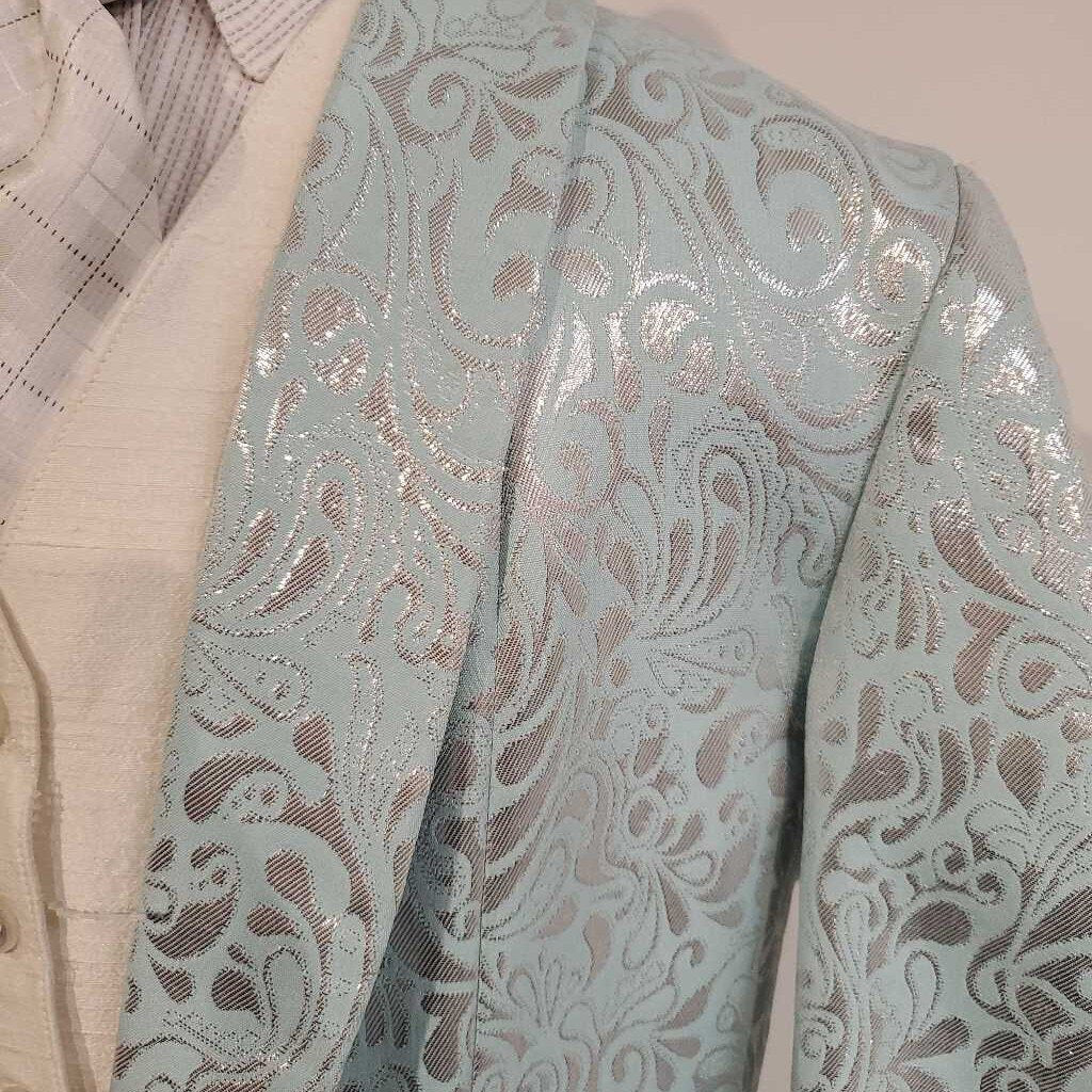 MTC New Aqua Paisley Daycoat Ladies 6