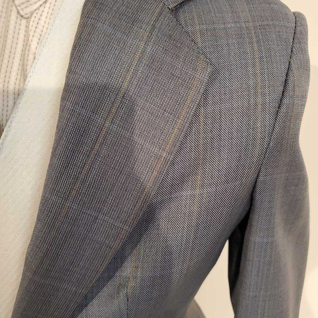 Carl Meyers Light Blue Windowpane Girls Suit