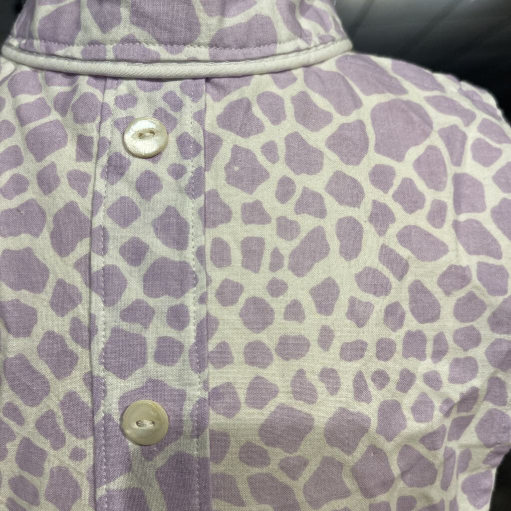 Purple Leopard Dickie